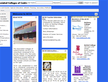Tablet Screenshot of acck.edu